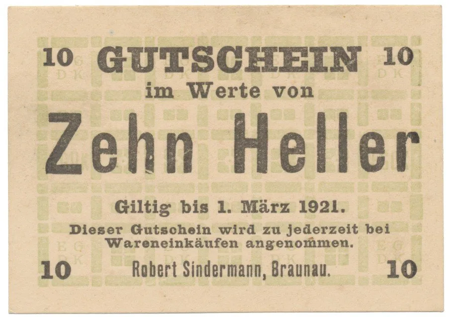 Nouzovky české od roku 1914 — 1