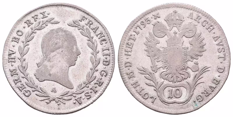 František II., 10 Krejcar 1793 A