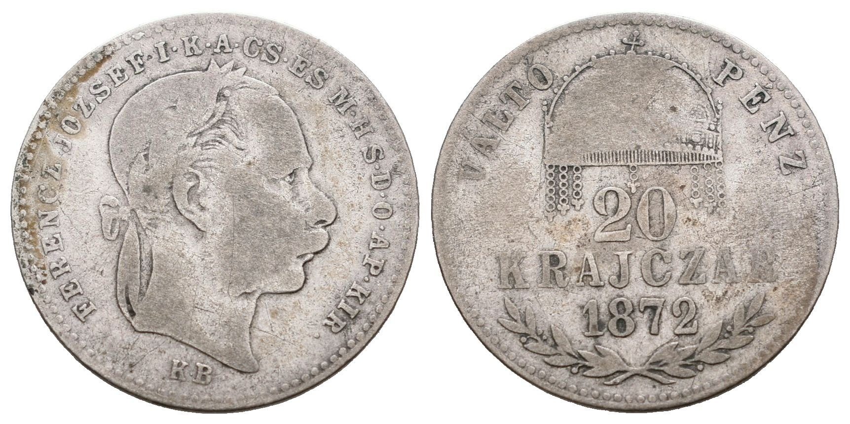 20 Krejcar 1872 KB