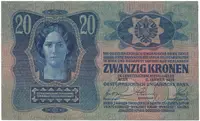 20 Koruna 1913 (1919), I. vydání, Hej.2 - fotografie 2