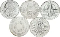 Soubor mincí 200 Kč 1998 - František Palacký, Přemysl Otakar I. (bez kapsle), — 1