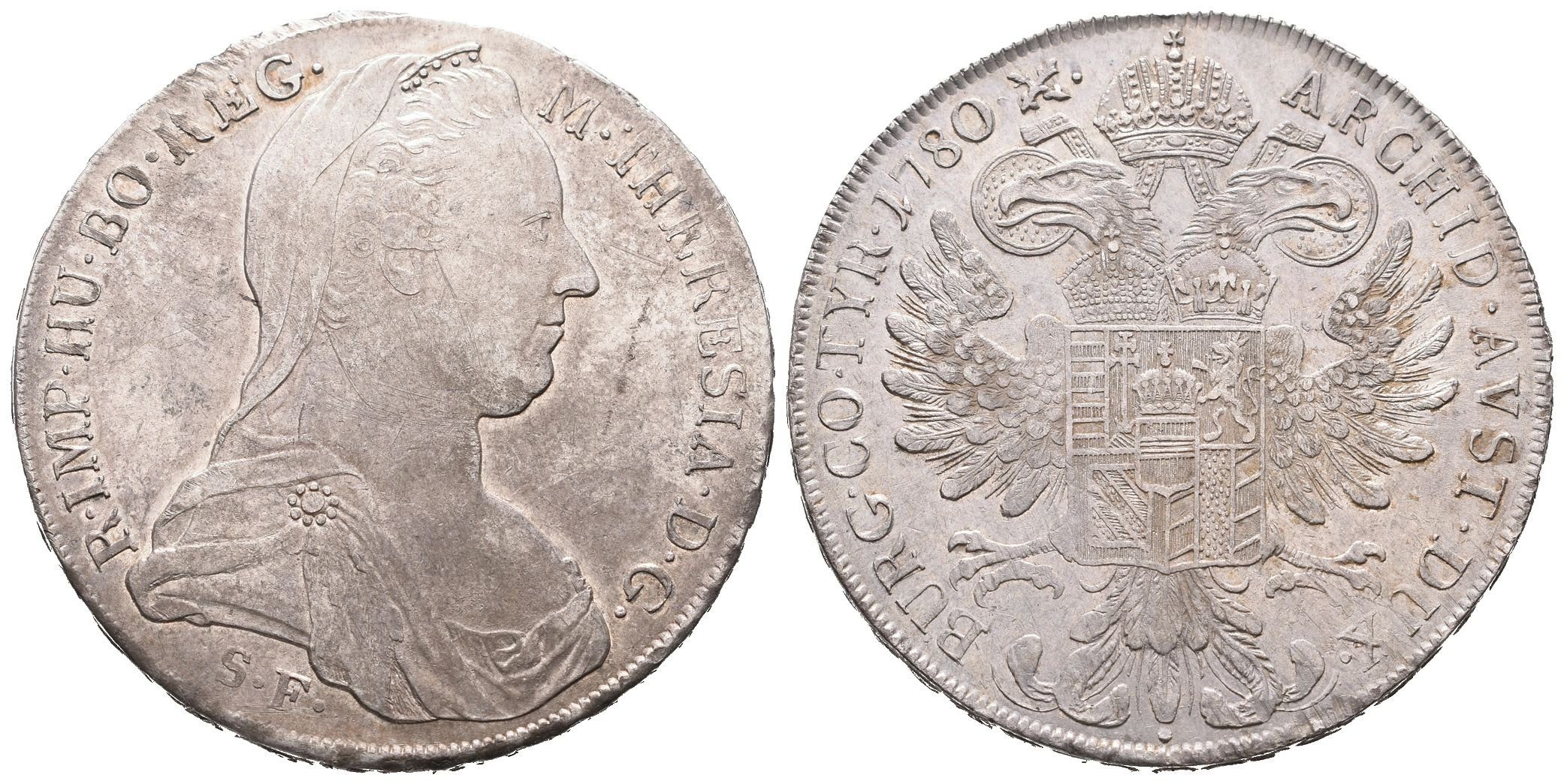 Marie Terezie, Tolar 1780 SF