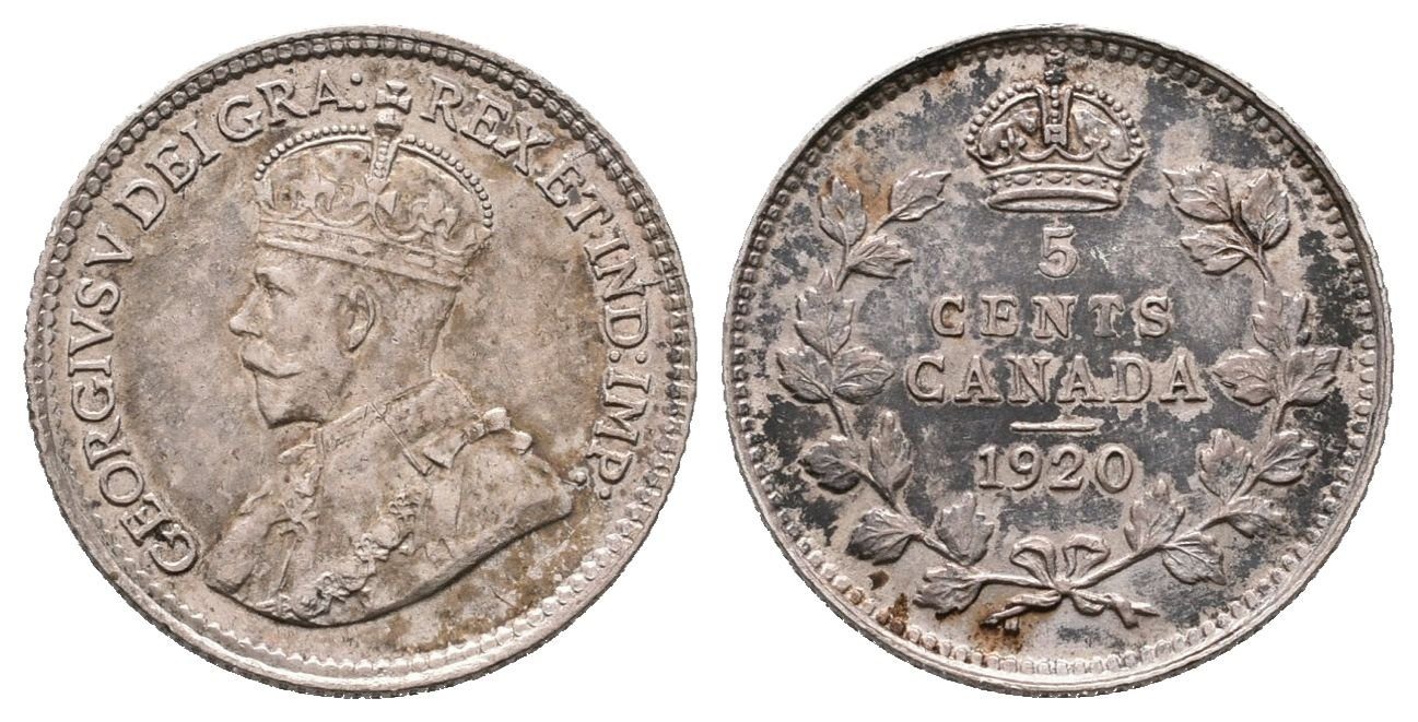 Kanada, 5 Cent 1920