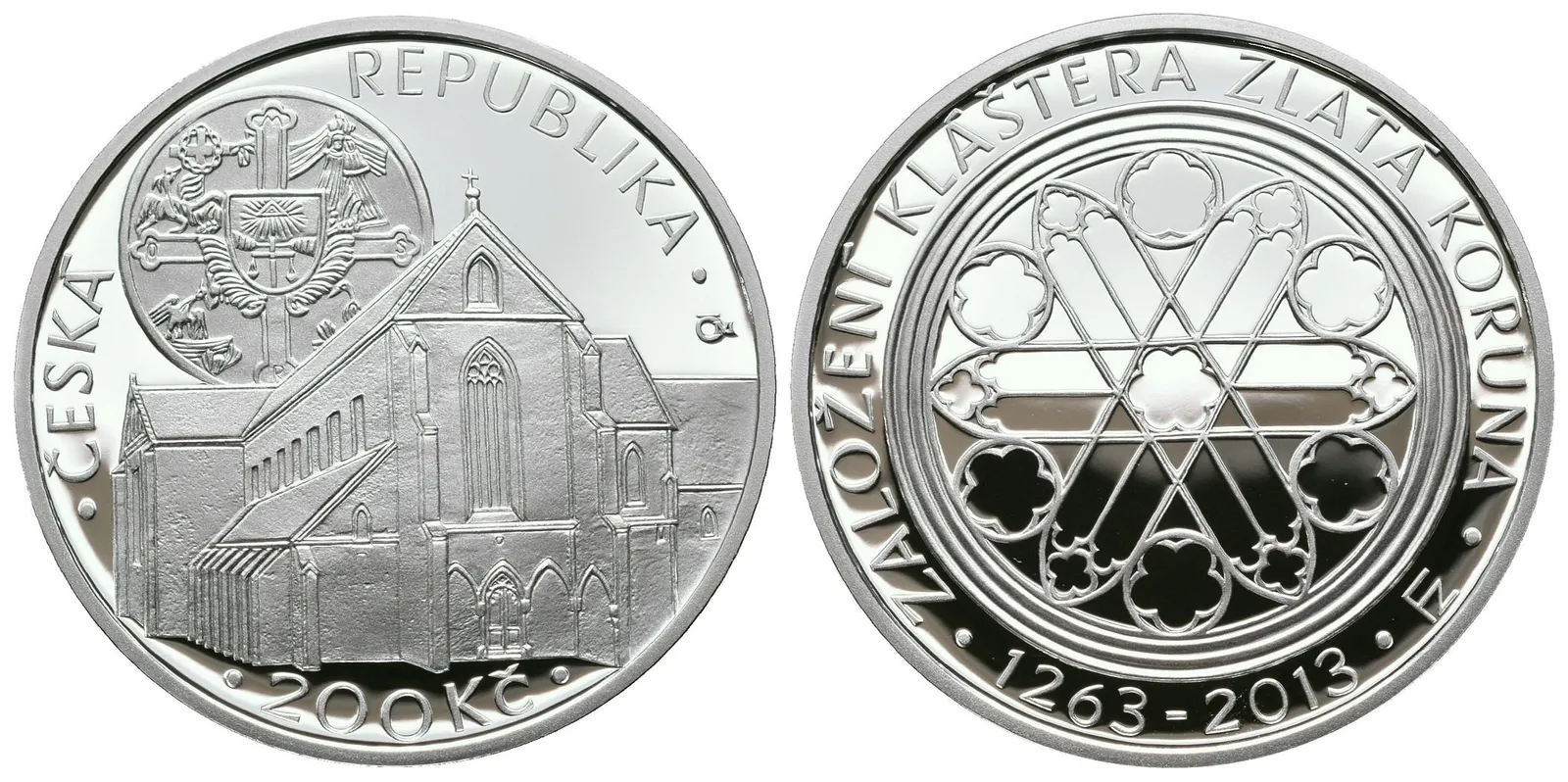 200 Kč 2013 - Zlatá Koruna, PROOF