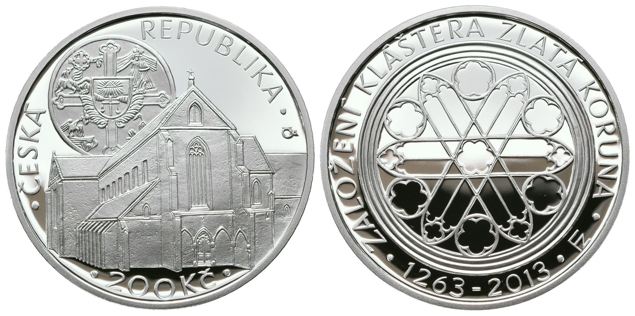 200 Kč 2013 - Zlatá Koruna, PROOF