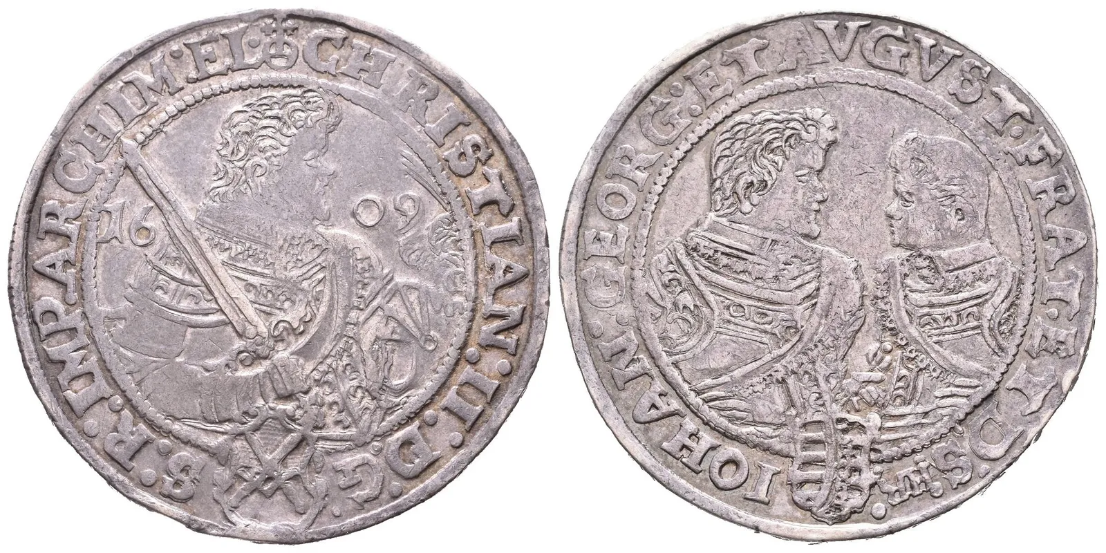 Sasko, Tolar 1609
