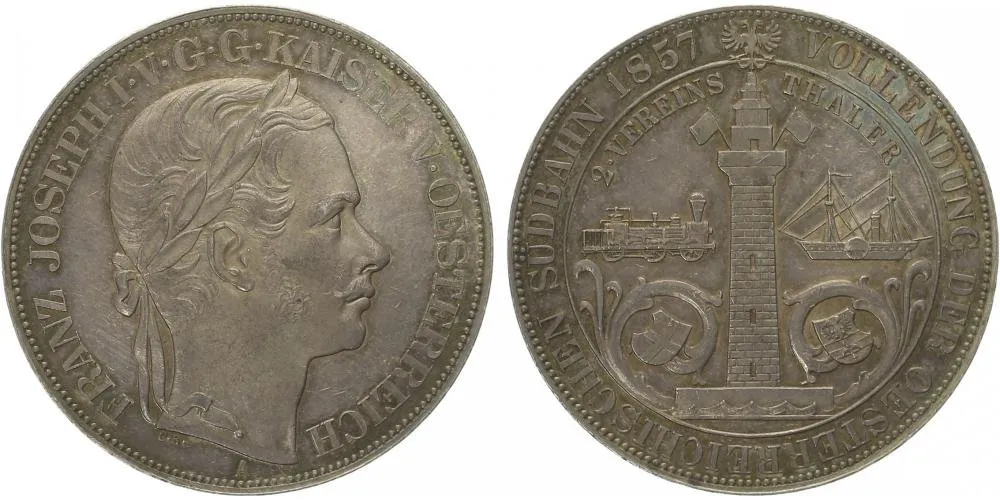 Rakouská a spolková měna, 1857 - 1892 — 1