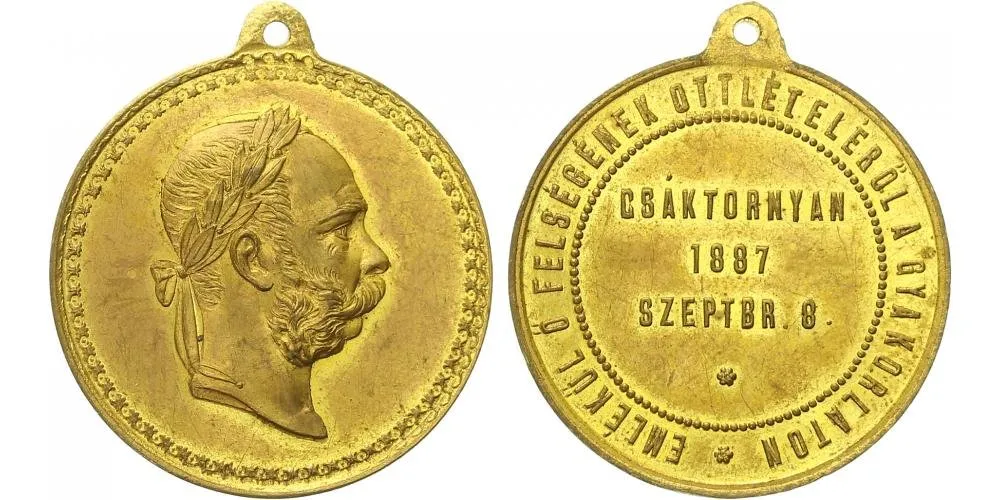 František Josef I., medaile vojenských manévrů — 1