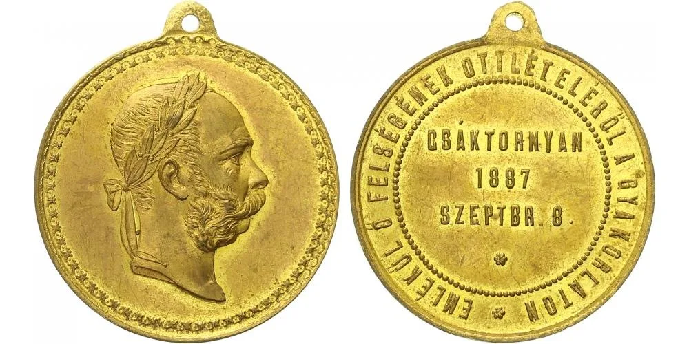 František Josef I., medaile vojenských manévrů — 1