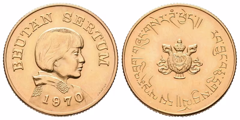 Bhútán, 1 Sertum 1970