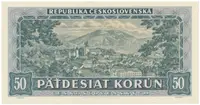 50 Koruna 1948, série A 48, Hej.82b - fotografie 2