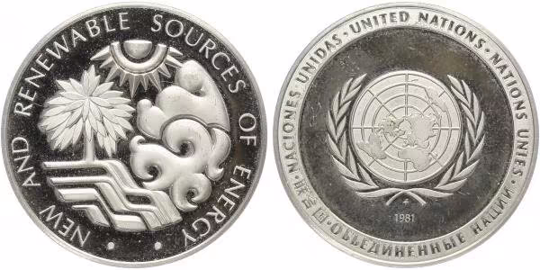 AR Medaile 1981 - OSN, Ag 0,925, 38 mm (20,66 g), PROOF