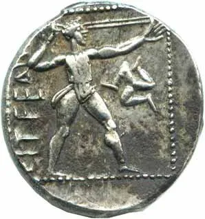 Pamphilia, Aspendos, 5. - 3. stol. př. Kr. — 1