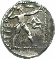 Pamphilia, Aspendos, 5. - 3. stol. př. Kr. — 1