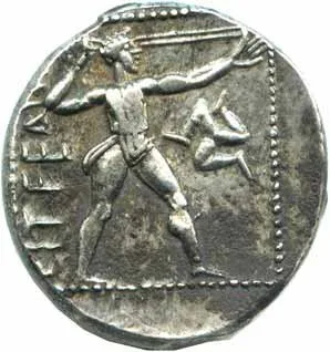Pamphilia, Aspendos, 5. - 3. stol. př. Kr. — 1