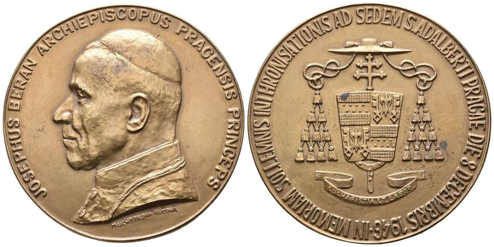 Praha - arcibiskupství, Josef Beran, 1946 - 1969 — 1