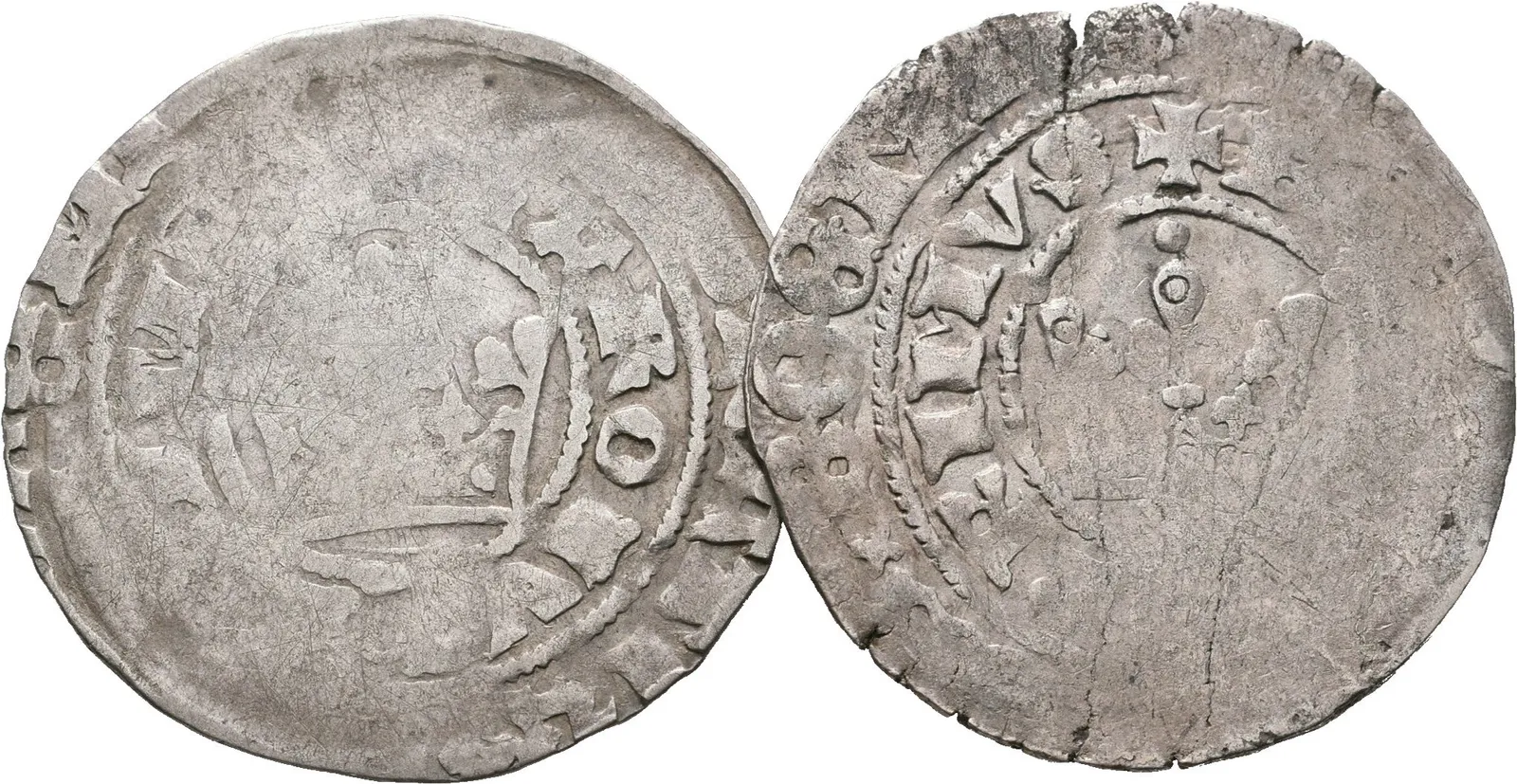 Karel IV., Pražský groš, 2 ks