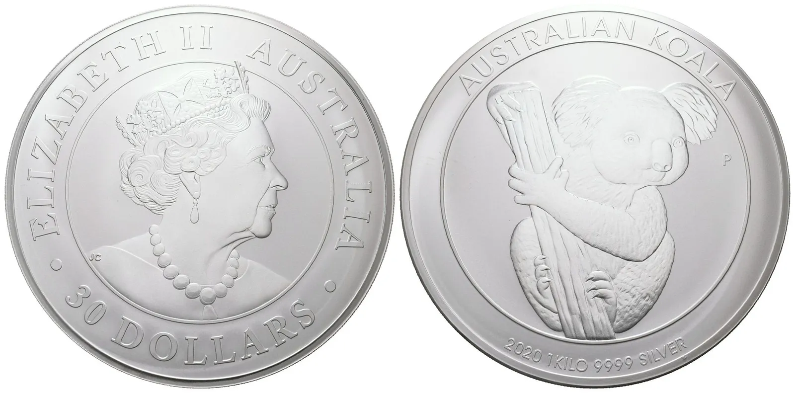 Austrálie, 30 Dollar 2020 - Australian Koala