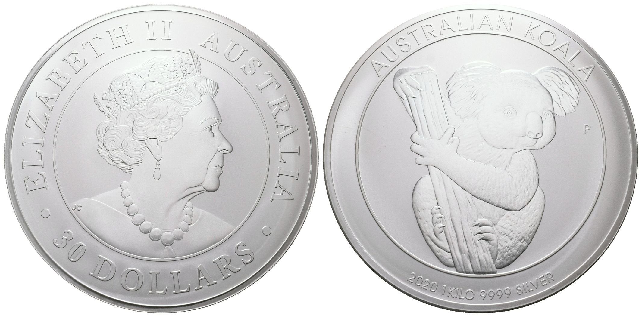 Austrálie, 30 Dollar 2020 - Australian Koala