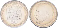50 Kčs 1972 - Josef Václav Myslbek, PROOF