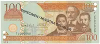 Dominikánská republika, 100 Pesos Oro 2009, P.177s2