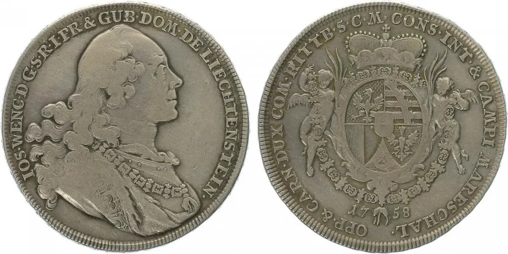 Liechtenstein, Josef Wenzel, 1748 - 1772 — 1