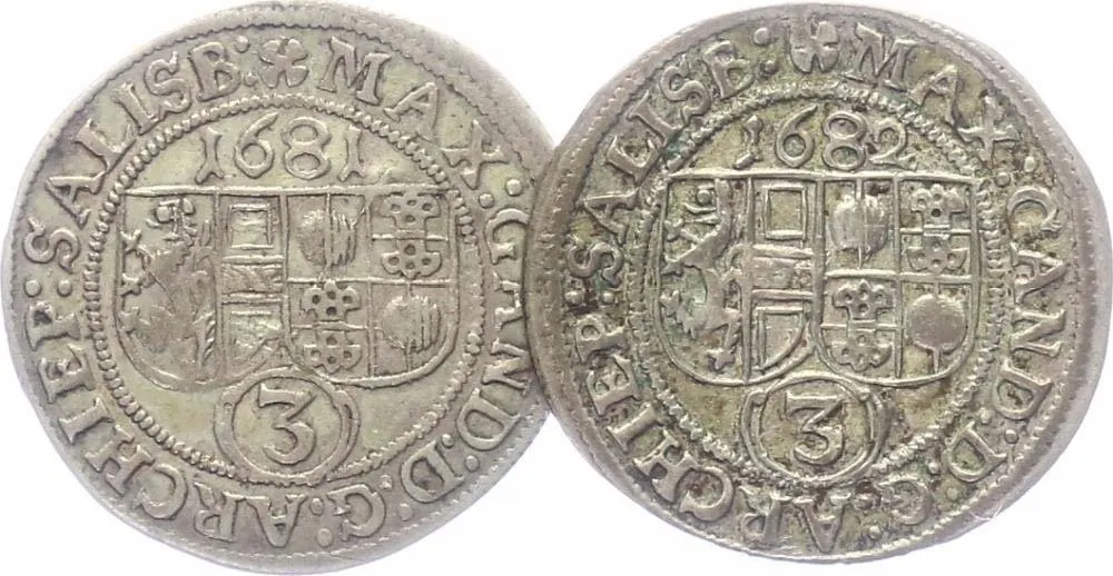 Salzburg - arcibiskupství, Max Gandolph, 1668 - 1687 — 1