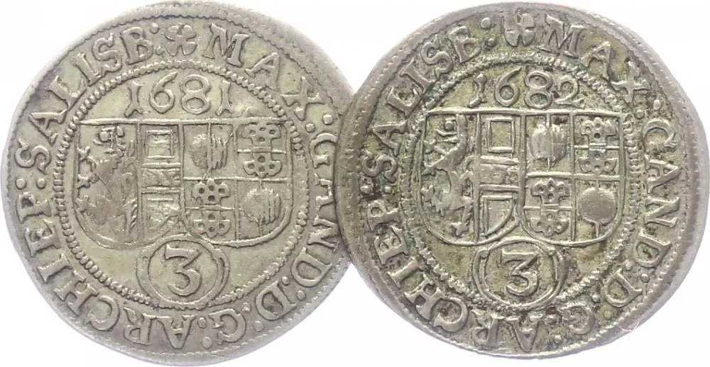 Salzburg - arcibiskupství, Max Gandolph, 1668 - 1687 — 1