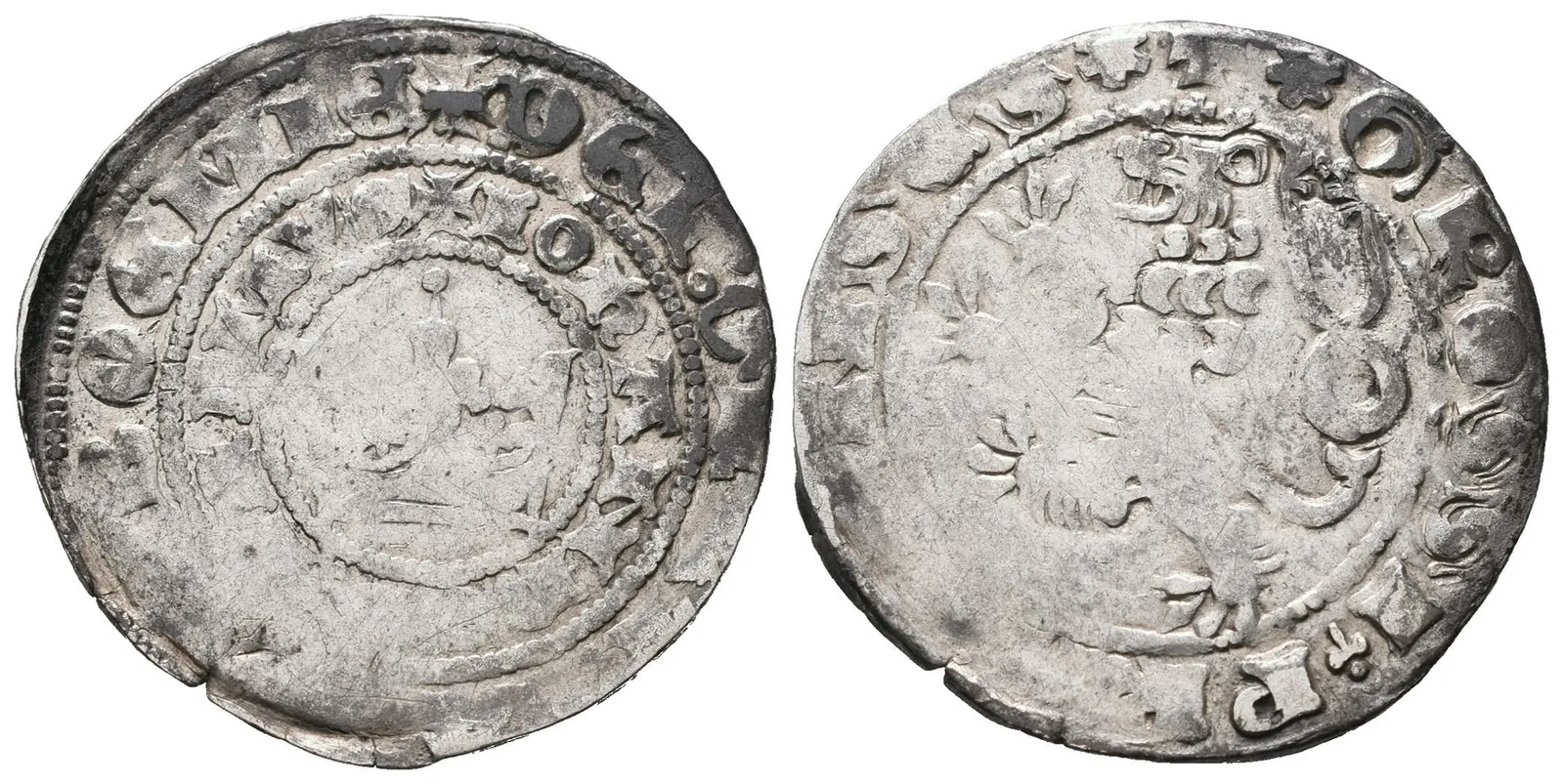 Jan Lucemburský, Pražský groš, Castelin 39