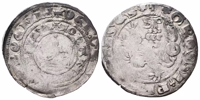Jan Lucemburský, Pražský groš, Castelin 39