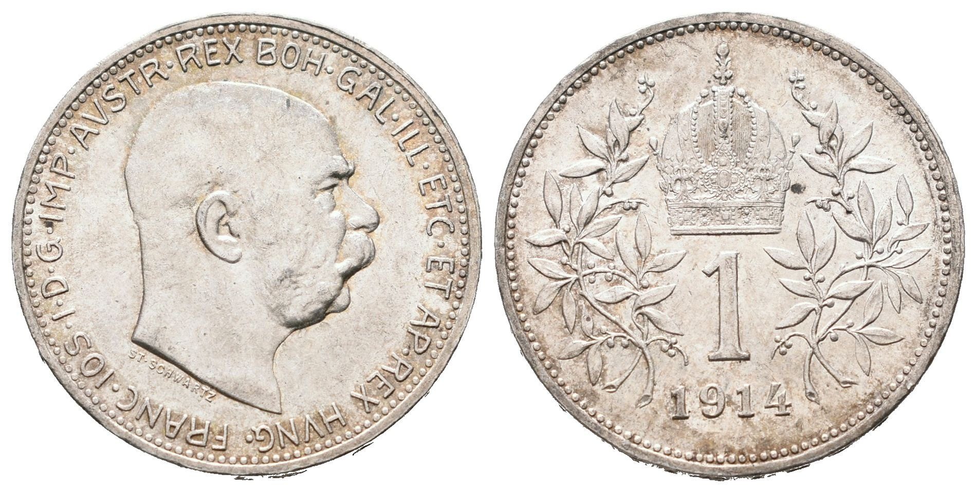 1 Koruna 1914 KB