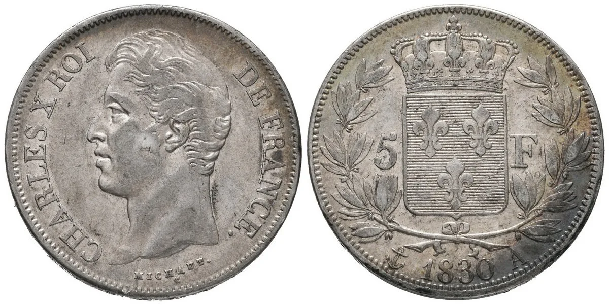 Francie, Charles X., 1824 - 1830 — 1