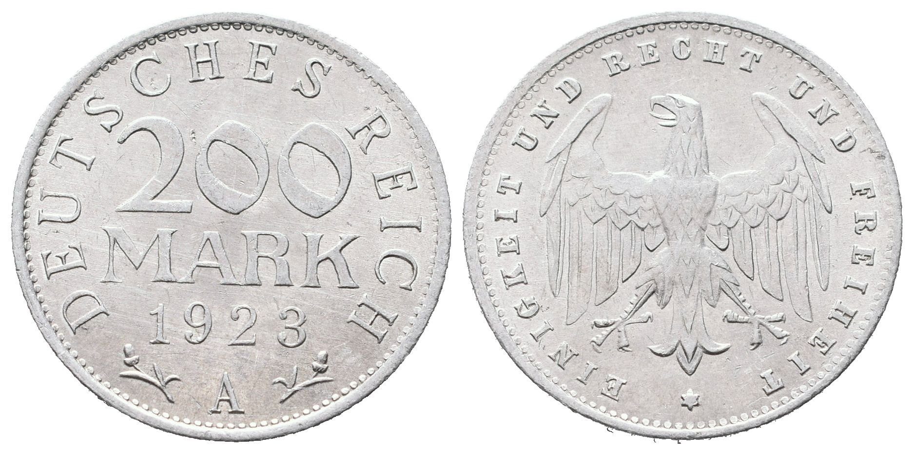 Výmar, 200 Marka 1923 A