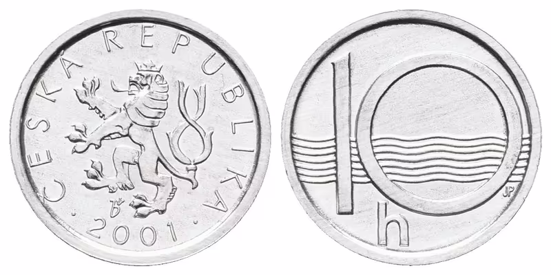 10 Haléř 2001