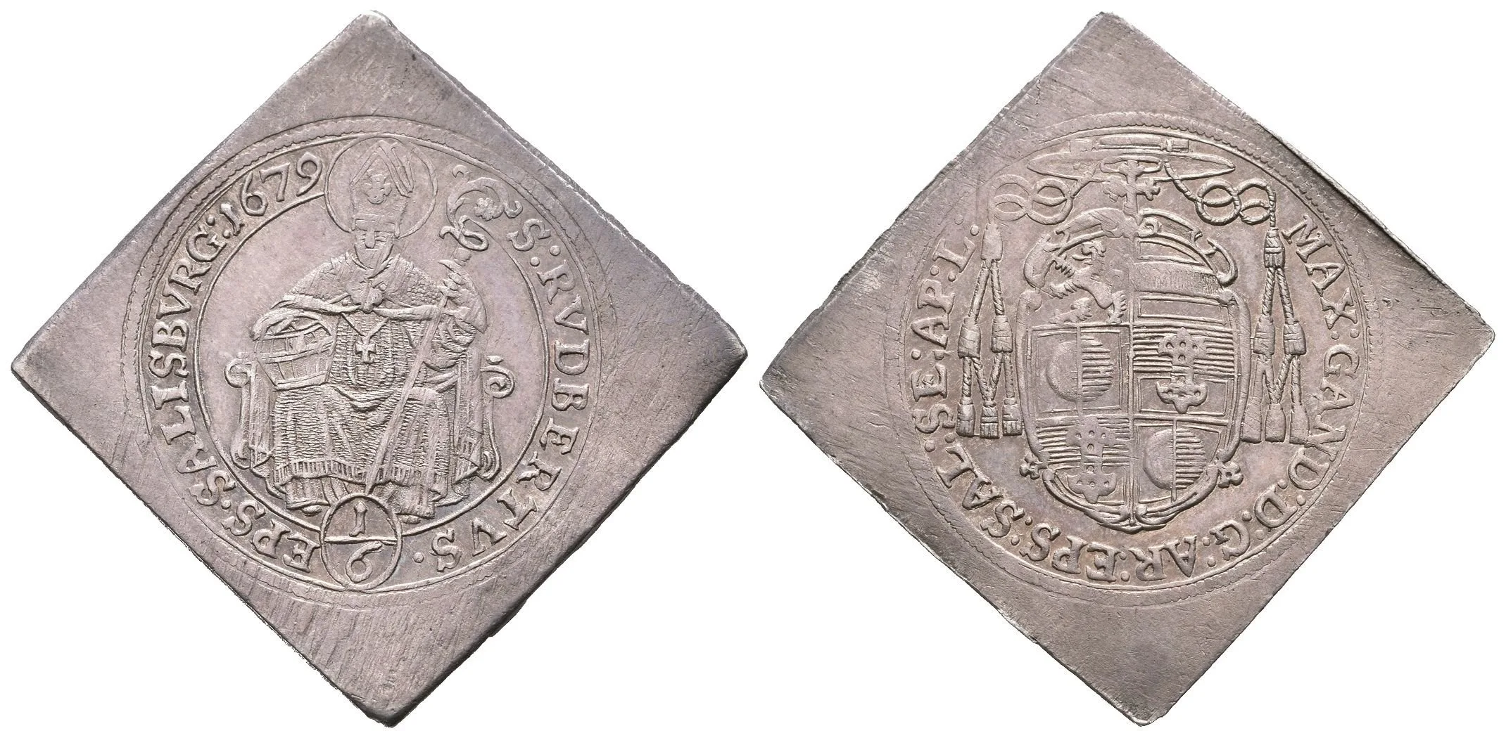 1/6 Tolarová klipa 1679, Šm.43-C-11 (4,84 g), — 1