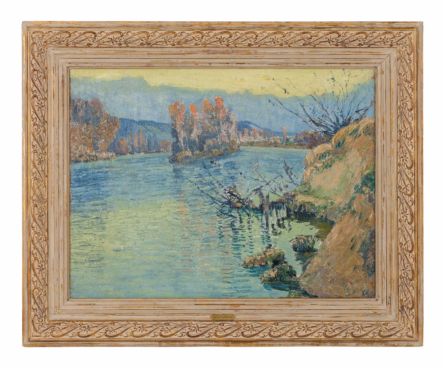 Václav Radimský: Václav Radimský (1867 - 1946) - L'île Corday à Vernon