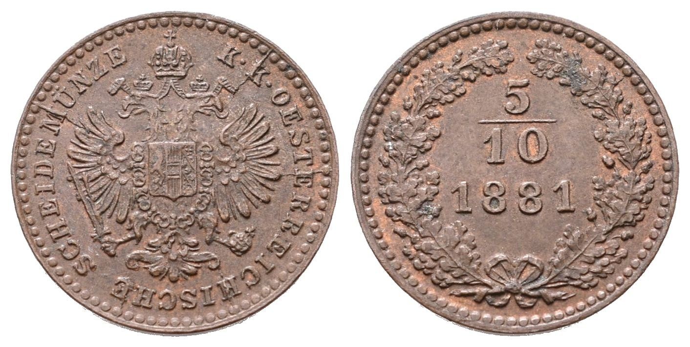 5/10 Krejcar 1881