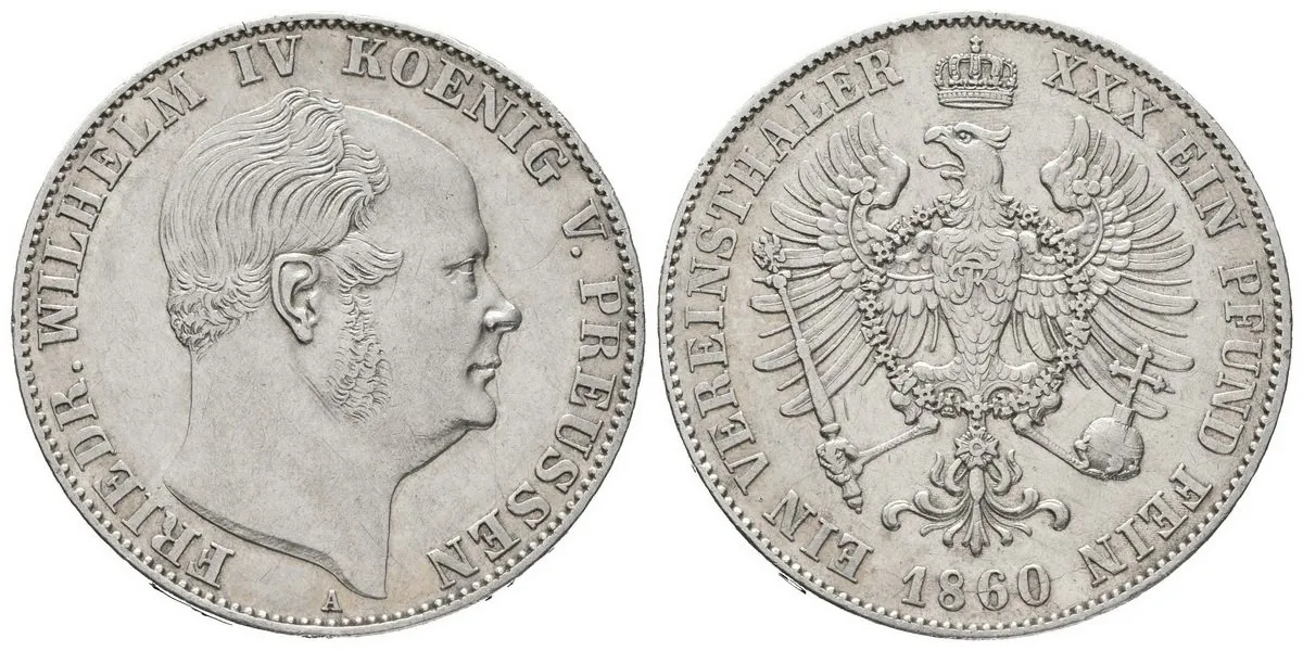 Prusko, Friedrich Wilhelm IV., 1840 - 1861 — 1