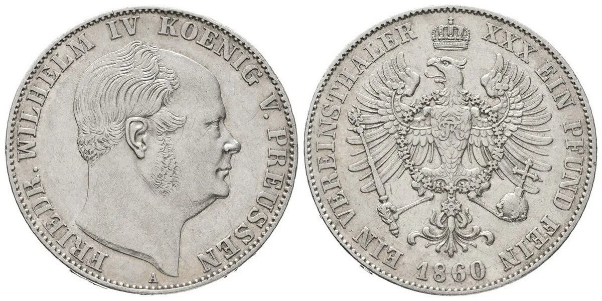Prusko, Friedrich Wilhelm IV., 1840 - 1861 — 1