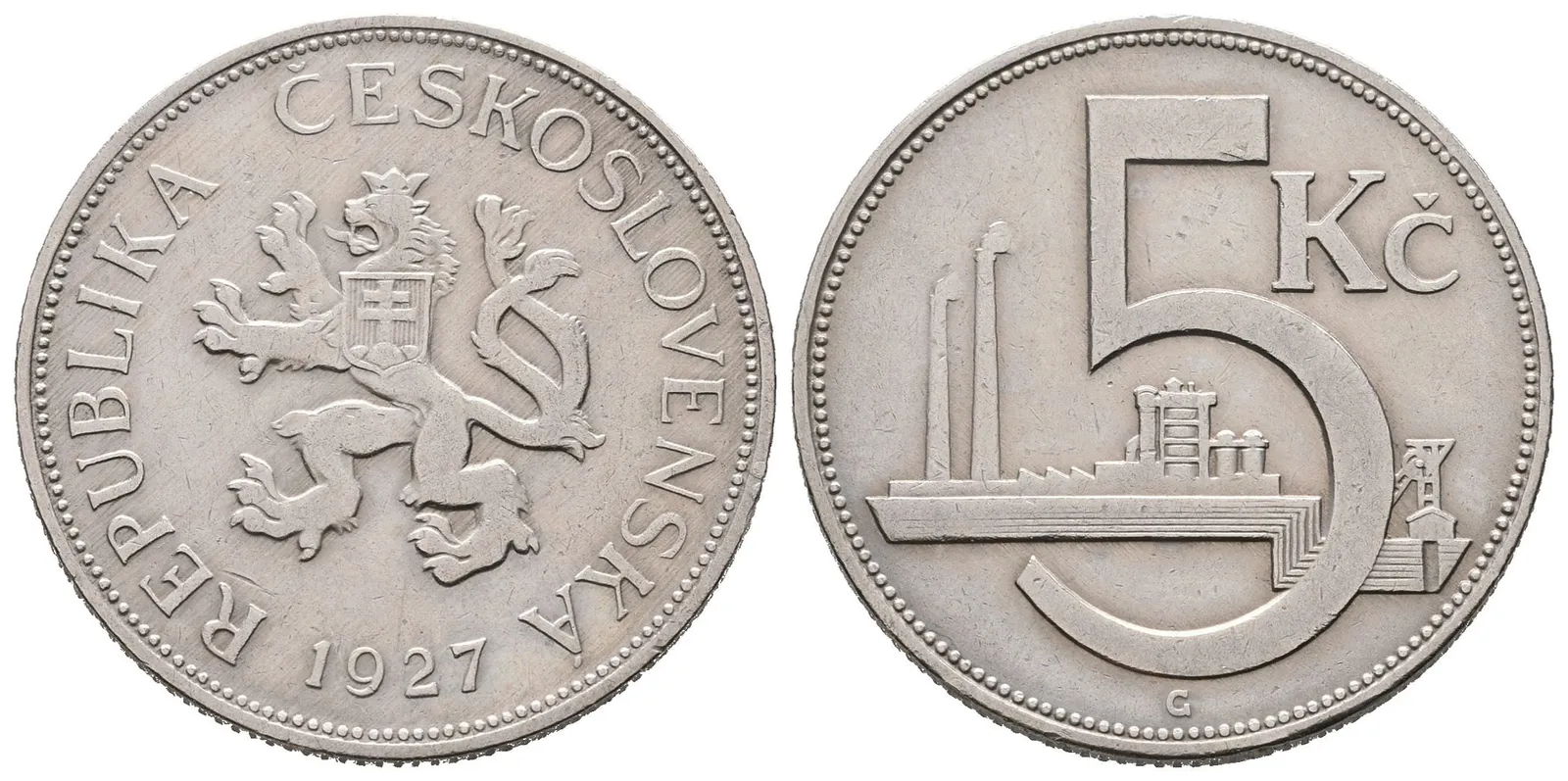 5 Koruna 1927