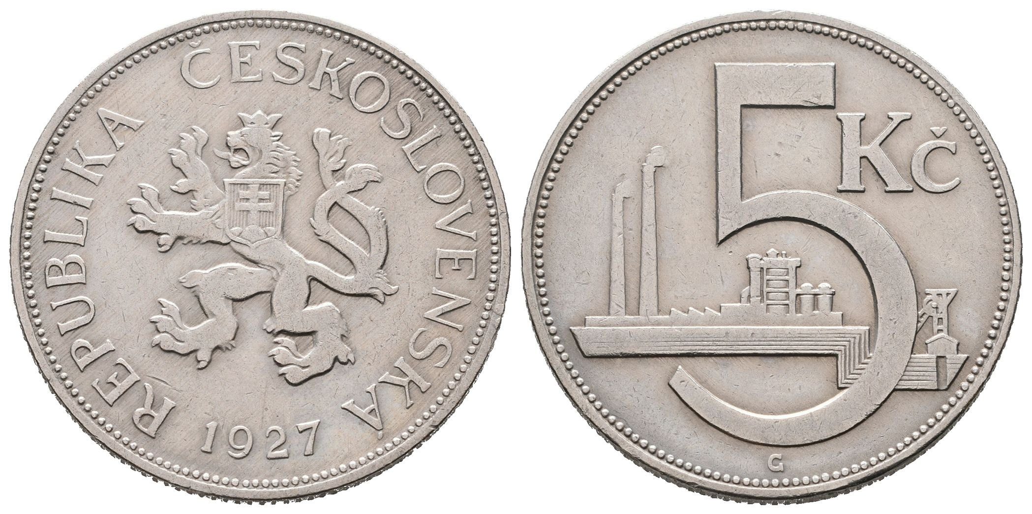 5 Koruna 1927