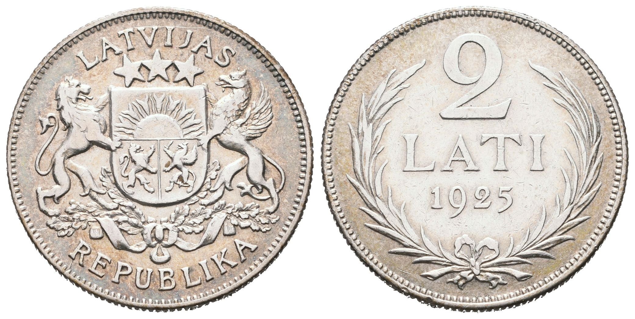 Lotyšsko, 2 Lati 1925