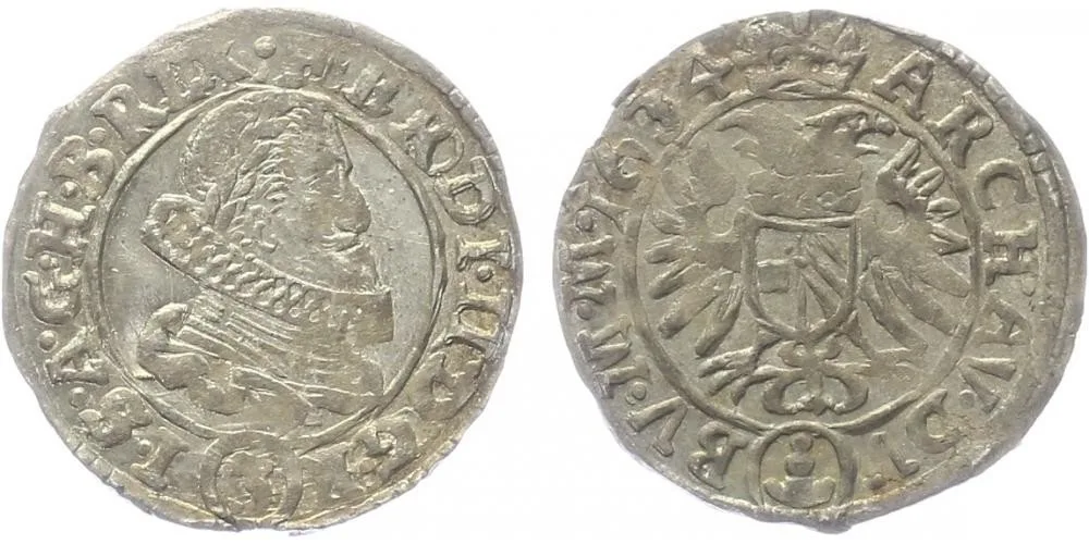 Ferdinand II., 1619 - 1637 (Mince dobrého zrna) — 1