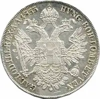 Konvenční měna, 1848 - 1857 — 2