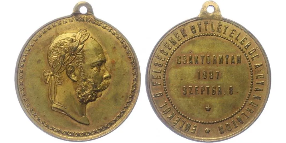 František Josef I., medaile vojenských manévrů — 1