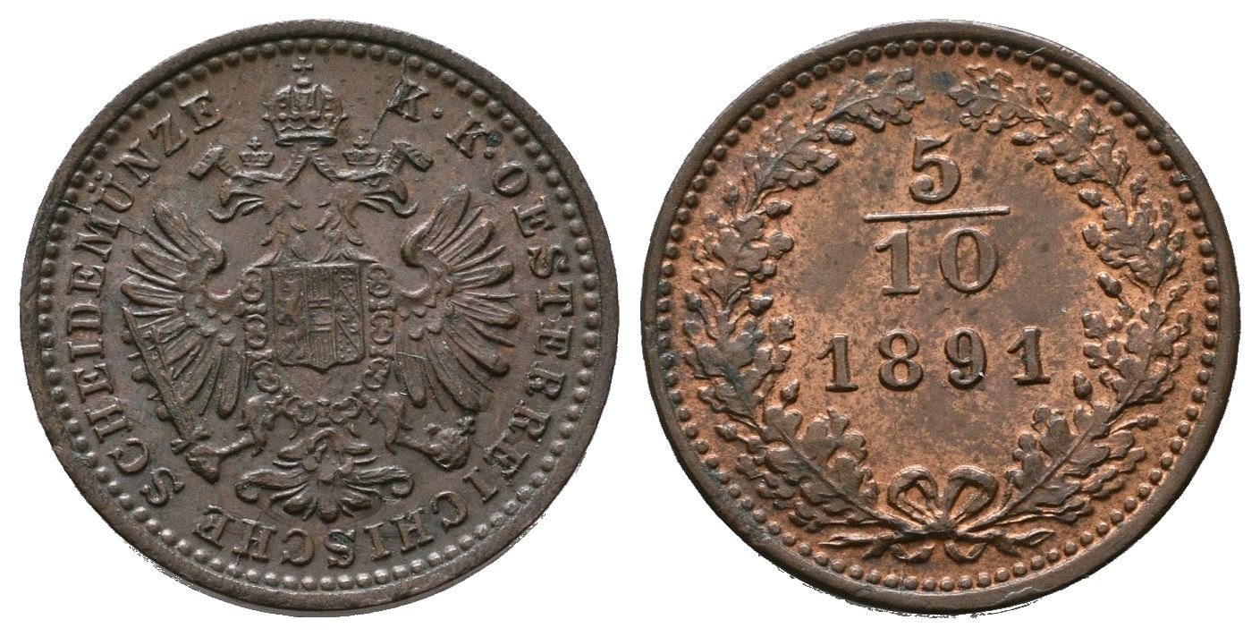 5/10 Krejcar 1891