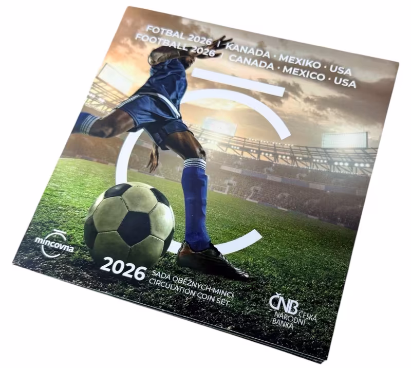 Ročníková sada mincí 2026 - MS ve fotbale