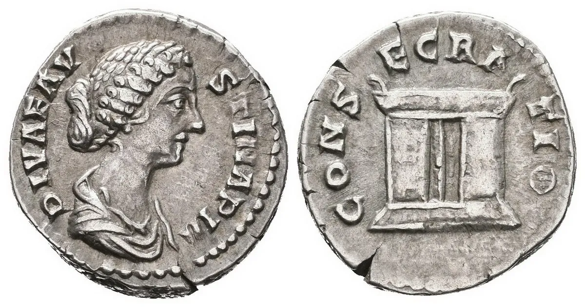 Faustina junior, manželka Marca Aurelia — 1