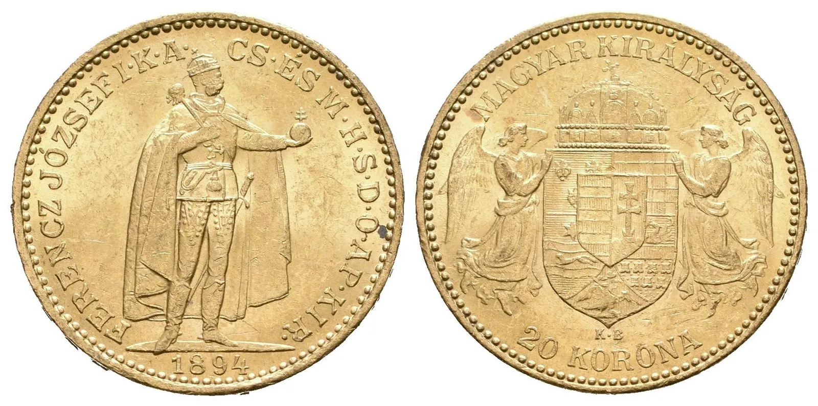 20 Koruna 1894 KB