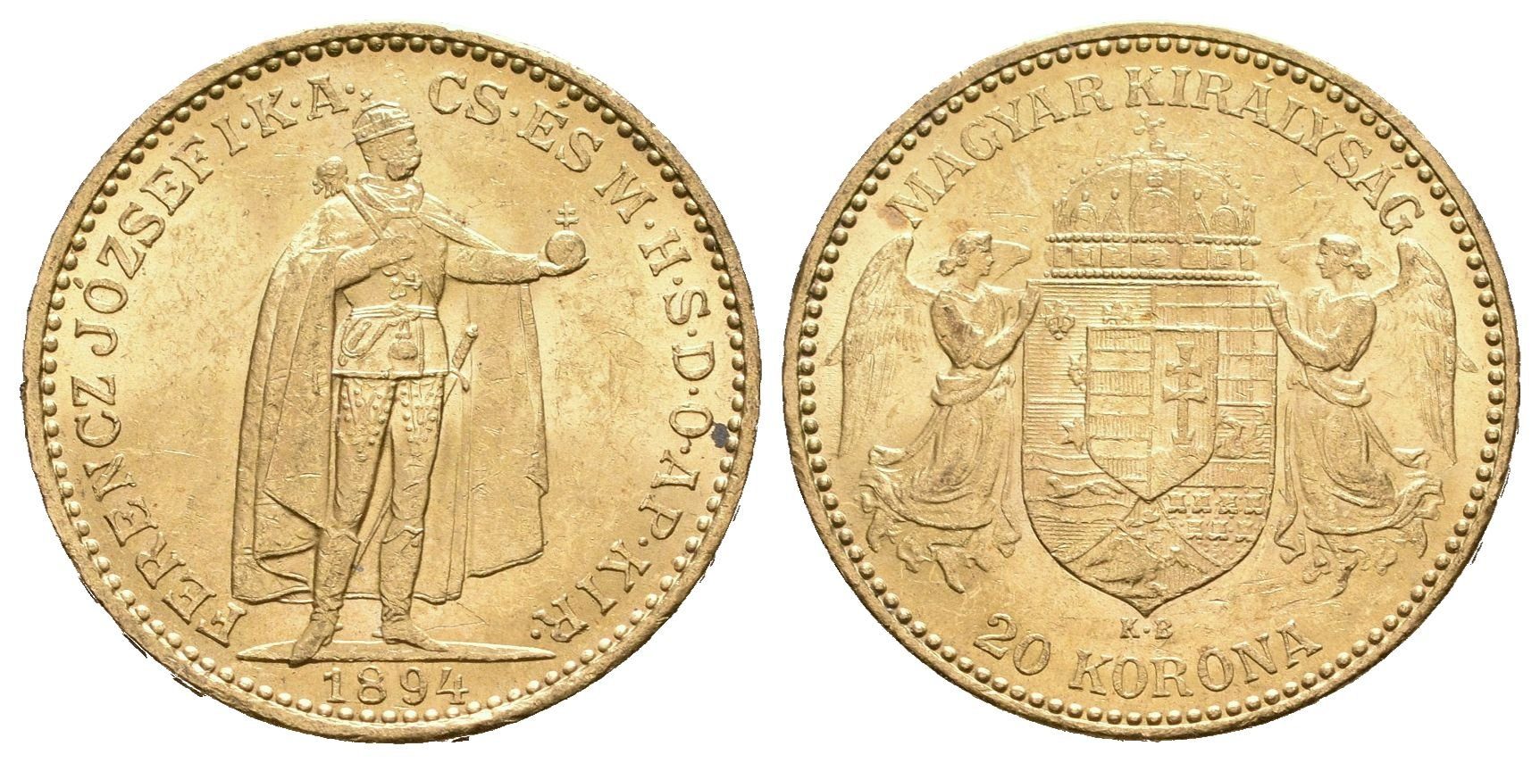20 Koruna 1894 KB